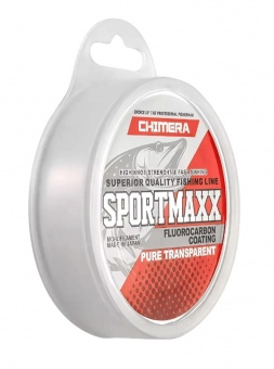 Леска монофил CHIMERA SportMaxx Fluorocarbon 50м 0.12мм 2.70кг прозрачная