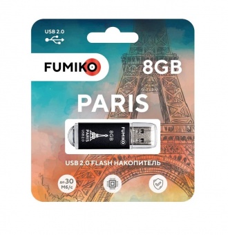 Флешка USB Flash 8GB Paris Fumiko 2.0